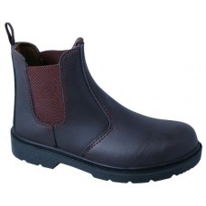 Dealer Safety Boot Brown 